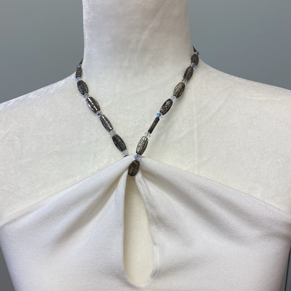 Ralph Lauren Black Label White Front Twist Top - Small - Picture 2 of 15